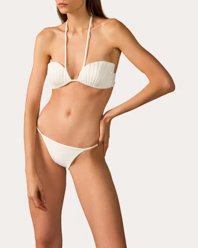Adriana Degreas Women's Coquille De Mer Halterneck Bikini