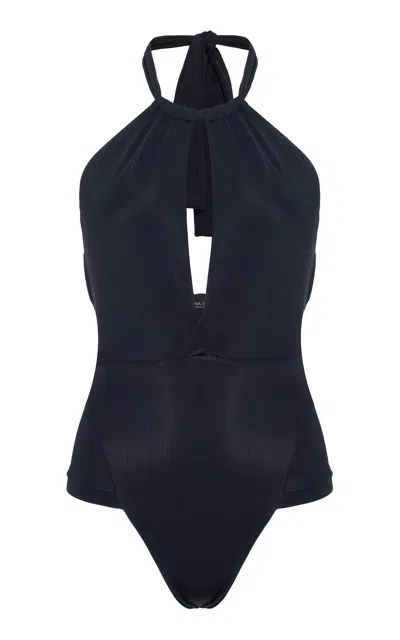 Adriana Degreas X Sabine Getty Cutout One-piece Swimsuit In Black