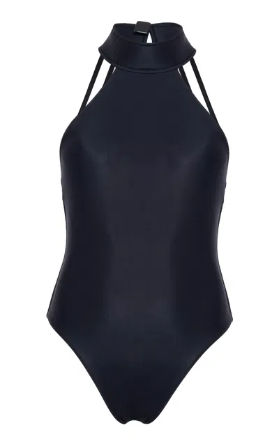 Adriana Degreas X Sabine Getty Halter One-piece Swimsuit