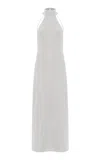 Adriana Degreas X Sabine Getty Open-back Maxi Dress In White