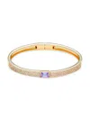 Adriana Orsini Women's 18k Goldplated & Cubic Zirconia Bracelet In Brass