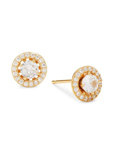 Adriana Orsini Women's 18k Goldplated Sterling Silver & Cubic Zirconia Stud Earrings