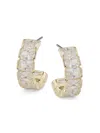 Adriana Orsini Women's A La Carte 18k Yellow Goldplated C-hoop Earrings In Yellow Gold