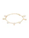 Adriana Orsini Women's Alexandria Shakey 18k Goldplated Sterling Silver, 7.5-8mm Freshwater Pearl & Cubic Zirconia In Silver
