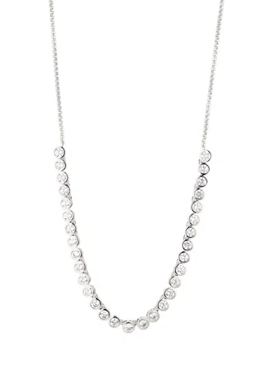 Adriana Orsini Women's Jordan Rhodium Plated Cubic Zirconia Necklace In Brass