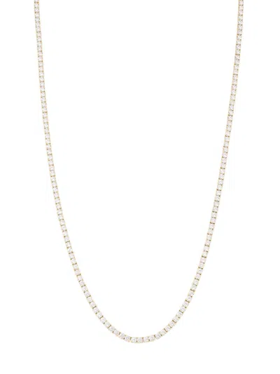 Adriana Orsini Women's Naomi Rhodium-plated & Cubic Zirconia Long Tennis Necklace/24" In Gold