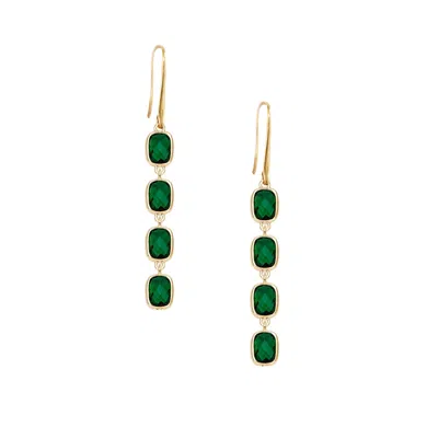 Adriana Pappas Designs Women's Chic & Sleek Drops - Green