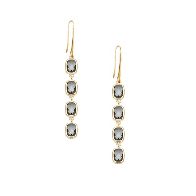 Adriana Pappas Designs Women's Chic & Sleek Drops - Grey In Gray