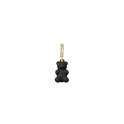 Adriana Pappas Designs Women's Crystal Gummy Charm - Black