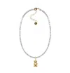 Adriana Pappas Designs Women's Cz Gold Gummy Tennis Choker In Yellow