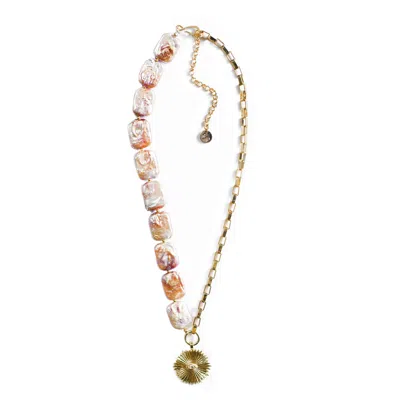 Adriana Pappas Designs Women's Eye On You Necklace In Yellow