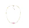 Adriana Pappas Designs Women's Fishy Chain Choker - Pink In Pink