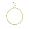 Adriana Pappas Designs Women's Gold Curby Chain Necklace In Gold