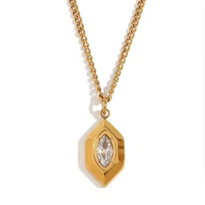 Adriana Pappas Designs Women's Gold Deco Necklace