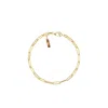Adriana Pappas Designs Women's Gold Paperclip Chain Bracelet In Gold