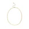 Adriana Pappas Designs Women's Gold Paperclip Chain Necklace In Gold