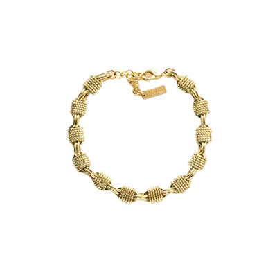 Adriana Pappas Designs Women's Gold Tango Twist Bracelet