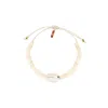 Adriana Pappas Designs Women's Heishi Natural Shell Bracelet - White In White