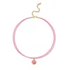 Adriana Pappas Designs Women's Mini Clover Choker - Pink In Pink