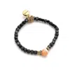 Adriana Pappas Designs Women's Mini Shell Stretch Bracelet - Black In Black