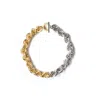 Adriana Pappas Designs Women's Mixed Metal Bracelet In Multi