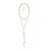 Adriana Pappas Designs Women's Moonlight Lariat In Yellow