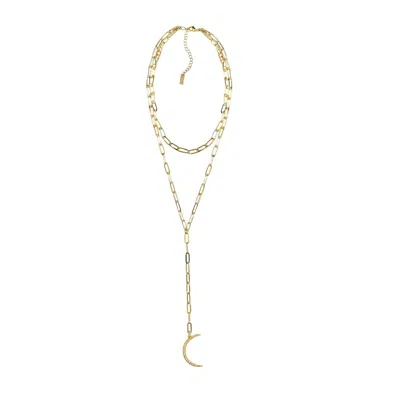 Adriana Pappas Designs Women's Moonlight Lariat In Yellow