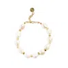 Adriana Pappas Designs Women's Pearl Nugget Bracelet In Yellow