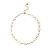 Adriana Pappas Designs Women's Pearl Nugget Necklace In Yellow