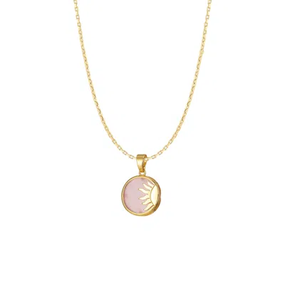 Adriana Pappas Designs Women's Pink / Gold Sunrise Choker - Pink In Multi