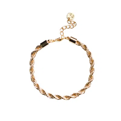 Adriana Pappas Designs Women's Rope Chain Bracelet In Yellow