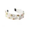 Adriana Pappas Designs Women's Shell Confetti Headband - White In White