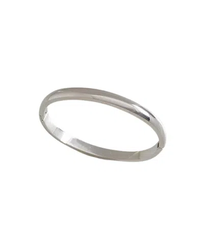 Adriana Pappas Designs Women's Silver Bangle Four Mm