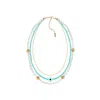 Adriana Pappas Designs Women's Turquoise Trio Choker In Blue
