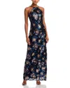 Adrianna By Adrianna Papell Sequinned Maxi Dress In Multi
