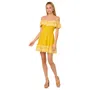 Adrianna By  Papell Women's Cotton Ruffled Dress