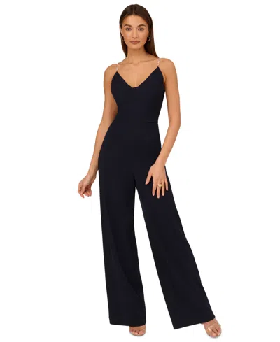 Adrianna By Adrianna Papell Women's Cowlneck Jumpsuit In Twilght