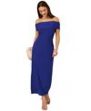 Adrianna By  Papell Women's Matte Jersey Off-the-shoulder Maxi Dress