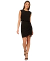 ADRIANNA BY ADRIANNA PAPELL WOMEN'S RUCHED MINI DRESS