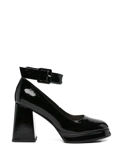 Adrianna Feretti Patent-leather Pumps In Black