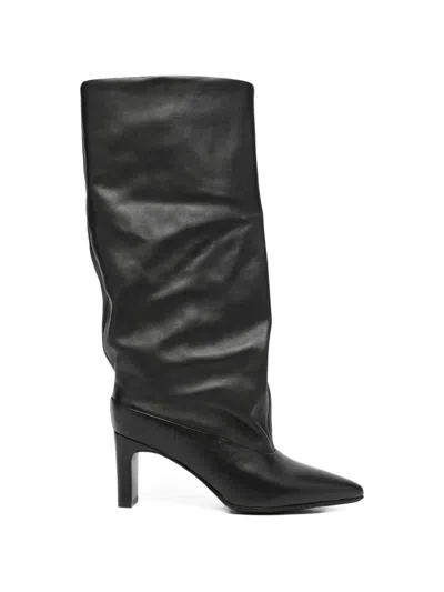 Adrianna Feretti Pointed-toe Boots In Black