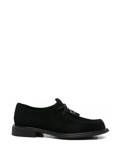 Adrianna Feretti Ring-detail Loafers In Black