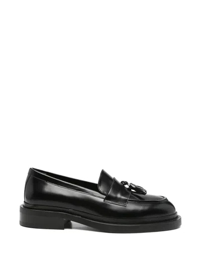Adrianna Feretti Tassel Loafers In Black