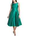 Adrianna Papell A-line Dress In Green