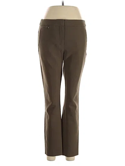 Pre-owned Adrianna Papell Active Pants In Brown