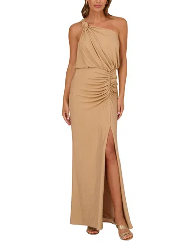 Adrianna Papell A-line Dress In Neutral