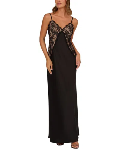 Adrianna Papell A-line Dress In Black
