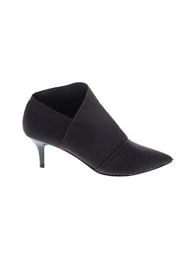 Pre-owned Adrianna Papell Ankle Boots In Black