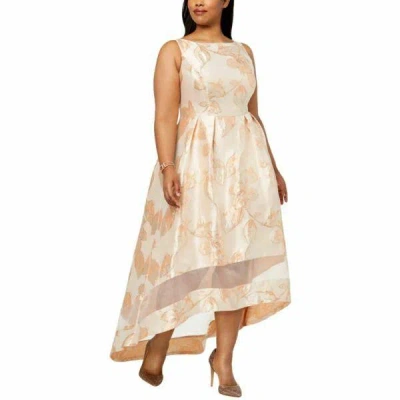 Adrianna Papell Ap1e202994 W High Low Formal Dress In Neutral