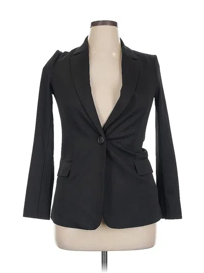 Pre-owned Adrianna Papell Blazer Jacket In Black